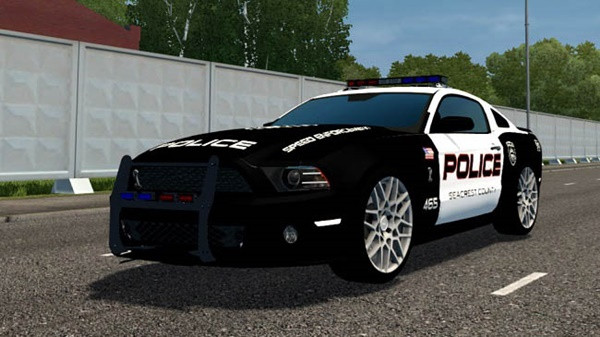 Ford Mustang Shelby GT500 Police